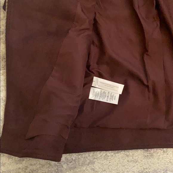 Loft Plum Faux Suede Moro Jacket size XS - Picture 3 of 6